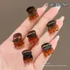Pinza para Puntos de Acupuntura Auricular, Pinza Ósea Auricular de Medicina Tradicional China, Exquisita y de Alta Gama Pinza para el Cabello de Princesa, Pinza de Garra Pequeña para Flequillo, Pinza Lateral para el Cabello, Pasador