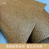 Papel Tapiz de Techo de Ratán Material de Esterilla de Ratán Decoración Retro Casa de Huéspedes Tejido Japonés Chino Cabaña de Troncos Pared de Fondo de Sala de Estar