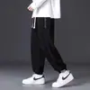 Pantalones de pana estilo japonés para hombre, Nueva moda de primavera y otoño, Marca de tendencia, Pantalones casuales de caída holgada, Pantalones largos deportivos tipo jogger
