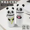 Nova Estojo de Lápis Infantil Silicone Cola Estojo de Lápis DIY Padrão Fofo Estojo de Lápis Panda Gigante Caneta Desenho Animado Fofo