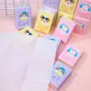 Pañuelos de Bolsillo Mini Paquete Portátil de 8 Hojas, 3 Capas Específicos para Estudiantes, Pañuelos de Bolsillo para Manos, Pañuelos de Bolsillo