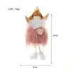 Producto Nuevo Más Vendido Transfronterizo Muñeca Ángel Colgante de Felpa Decoración de Árbol de Navidad Niña Pequeña