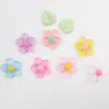 Pegatinas Magnéticas para Refrigerador de Abejas Flor de Cinco Pétalos Resina Pintada Imán Creativo Animal Flor Hojas Pegatinas de Decoración para el Hogar