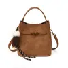 Bolsos de Mujer de Gama Alta de Nicho 2025 Nuevo Otoño e Invierno Retro Versátil Bolso Cruzado Bolso de Mano Casual para el Trabajo Bolso Cubo