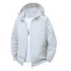 Roupas de proteção solar com capuz, roupas masculinas da moda, roupas de proteção solar de seda gelada, roupas masculinas com proteção UV para a pele, casaco masculino
