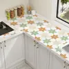 Pegatinas a Prueba de Aceite para Cocina Dibujos Animados Pared Ignífugas Impermeables Resistentes a Altas Temperaturas Película para Estufa Autoadhesiva Gabinete Encimera Prueba de Humedad