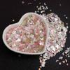 15g Nova Estrela Transparente Lua Amor misto diy unhas beleza lantejoulas