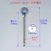 Gancho para ventilador de teto gancho de ventilador haste rosqueada embutida com parafusos gancho de ferro galvanizado com rolamento suporte haste para pendurar balanço