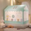 Cama de assento anti-queda de bebê para o verão 2023 rede mosquiteira cortina de cama casa pequena infantil doméstica integrada cama dividida de livro livro artefato