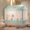 Mosquiteiro Antiqueda Infantil Classe A Mosquiteiro de Cama de Assento Doméstico Zíper de Três Portas Proteção Solar Vento Princesa Bebê Cortina de Cama Inferior