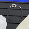 Pulsera Europea y Americana Transfronteriza 2025 Nuevo Estilo Lv con Logo y Múltiples Patrones de Letras para Mujer, Pulsera de Alta Gama, Venta al por Mayor para Transmisión en Vivo