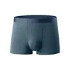 Ropa interior para hombre de modal, sin costuras, antibacteriana, transpirable, de secado rápido, antibacteriana, cómoda, calzoncillos tipo bóxer deportivos