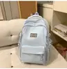 Mochila Estilo Universitario Nueva para Estudiantes, Unisex, Gran Capacidad, Impermeable, Bolsa Escolar Reductora de Peso, Bolso de Hombro Simple y Ligero