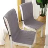 Funda para Respaldo de Silla Tela Universal Cuatro Estaciones Cojín de Asiento de Una Pieza Respaldo Integrado Silla de Computadora Comedor Cojín de Asiento de Una Pieza He Mao