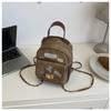 Moda de Viaje Resistente de Moda 2025 Gran Capacidad Simple Elegante Nueva Cadena Hombro Único Doble Hombro Mochila Pequeña para Mujeres