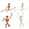 Marco de Calavera para Producto Nuevo Transfronterizo 90cm Articulado Ajustable Adorno de Terror de Halloween Calavera Humana Esqueleto Calabaza Marco de Calavera