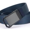 Cinturón táctico para hombre, con hebilla automática para estudiantes, de lona y nailon, ideal para combinar con todo, para uso informal, con entrega al por mayor.