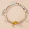 Nuevo Pulsera de Hilo de Algodón Estilo Chino Flor de Loto Paz y Alegría DIY Hecho a Mano Joyería de Estilo Étnico Cuerda Multicolor Venta al por Mayor