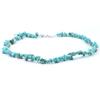 Collar de piedra natural de cristal de grava irregular de color exclusivo transfronterizo, cadena para el cuello estilo boho ins, cadena para la clavícula