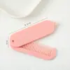 Nuevo Peine Plegable Creativo de Macaron, Peine para el Cabello Girly de Alto Valor, Peine Pequeño Portátil de Moda al por Mayor
