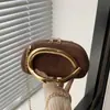 Comércio Exterior Moda e Estilo Luxo Leve Personalidade Versátil Retrô High-End Textura de Corrente Ombro Transversal Clutch Bolsa de Festa