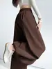 Pantalones deportivos holgados de pierna ancha, frescos y elegantes, para tallas grandes de mujer, nuevo modelo de verano 2026, pantalones jogger adelgazantes y transpirables para mujeres de tallas grandes