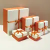 Caixa de Presente Lenço de Perfume com Tampa e Base, Caixa de Presente para Batom, Caixa de Presente de Aniversário, Caixa de Presente Vazia, Caixa de Embalagem de Luxo
