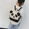 Mochila Infantil de Dibujos Animados Linda con Temática de Panda para Jardín de Infancia, Gran Capacidad, Elegante Mochila Pequeña Escolar y de Juego