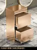 Gabinete de Herramientas para Barbería Carrito de Herramientas para Salón de Peluquería Gabinete Carrito de Peluquería Acero Inoxidable Gabinete de Trabajo para Salón Mostrador de Almacenamiento