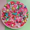 Versión coreana de color sólido aceite brillante lindo resina crema parche mixto DIY hecho a mano horquilla anillo funda de teléfono accesorios