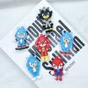 Llavero Colgante de Sonic de Dibujos Animados, Ratón Sonic, Colgante para Mochila Escolar, Muñeco de Plástico Blando, Caja Sorpresa, Soporta Personalización