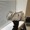 Bolsa Transversal Feminina Verão Versátil 2025 Novo Design Moda Nicho High-End Bolsa de Ombro Bolsa Quadrada Pequena