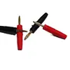 Enchufe Banana USB 2.0 Spot Cable de Audio de Corriente Enchufe Medidor de Potencia Universal Enchufe de Prueba Niquelado Dorado Real