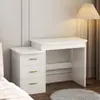 Nova penteadeira compacta para apartamentos pequenos, mesa de cabeceira para quarto, armário de maquiagem integrado, armário de armazenamento de skincare, atacado