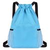 Fábrica atacado ao ar livre lazer impermeável saco de ginástica estudante resistente ao desgaste cordão de grande capacidade mochila Oxford pano saco de ombro