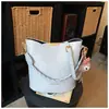 Bolso de Mano de Moda Vintage de Alta Gama para Mujer 2023 Nuevo Otoño/Invierno Gran Capacidad Bolso Cubo para el Trabajo Bolso de Hombro de Moda