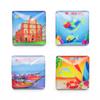 Calcomanías Magnéticas Personalizadas de Cristal Estéreo para Refrigerador, Calcomanías Magnéticas Personalizadas de Dibujos Animados, Decoración Personalizada, Calcomanías Magnéticas de Atracciones Turísticas, Regalos Conmemorativos