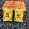 Colgante Mantra Shurangama de Seis Sílabas, Collar Amuleto Combinado Multi-Mantra, Colgante de Accesorio Amuleto Sánscrito, Plástico/Resina DIY