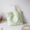Linda bolsa de mano nueva, bolsa de lona versátil para oficinistas, bolsa estilo coreano para salidas, bolsa de estudiante, bolsa de bebé y bolsa para el almuerzo