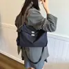 Bolsos para Mujer, Estilo Nuevo, Gran Capacidad, Bolso Tote para Viajes Diarios, Bolso de Mano Axila, Bolso Casual de Nylon Oxford Platino para Viajes Diarios
