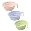 Cuenco Plegable para Perro Cuenco de Silicona para Mascotas Cuenco para Perro Cuenco Portátil para Beber al Aire Libre Cuenco de Agua para Exteriores Cuenco de Comida para Perro