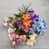 Lirio Hemerocallis Impreso en 3D Lirio Pequeño Artificial Decoración para el Hogar Boda Flores Artificiales Accesorios para Escaparates de Centros Comerciales Materiales Florales