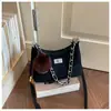Bolsa Casual de Grande Capacidade de Alto Valor Feminina 2026 Primavera Nova Estilo Coreano Transversal Moda Corrente Ombro Único Bolsinha de Axila