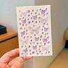 Desenho Animado Infantil Borboleta com Adesivos de Diamante Adesivos de Rosto para Concerto Autoadesivos Sem Adesivo Adereços de Maquiagem para Apresentação de Palco de Meninas