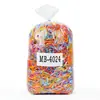 Diadema Gelatina Colorida Banda de Goma Desechable Alta Elasticidad Duradera Lazo para el Cabello