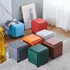 Taburete de Almacenamiento Combinado Multifuncional Taburete Cubo de Rubik Simple Cinco en Uno Taburete Pequeño Hogar Sala de Estar Sofá Taburete Popular en Internet Cinco Taburetes