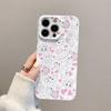 Funda protectora rígida con diseño de conejo rosa para Apple Pro Max de 14" y carcasa rígida para iPhone 15