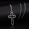 Collar de Acero de Titanio para Hombre, Colgante de Letra de Moda Hip-Hop, Cadena para Suéter Estilo Coreano, Collar Largo Estilo Lujo Ligero, Venta al por Mayor de Joyería