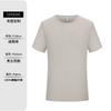 Camiseta de manga corta de verano, ropa de trabajo personalizada, ropa de clase, camisa publicitaria de cuello redondo, camisa cultural, ropa de trabajo, logotipo impreso bordado