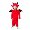 Disfraz de Halloween para Niños Lindo Diablito Murciélago Ropa para Show Niños y Niñas Cosplay Traje de Vampiro